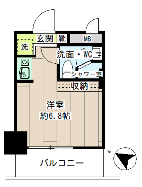 ナイスフォーラム鶴見 間取り